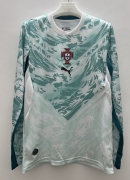 2026 Portugal Away Long Sleeve Soccer Jersey